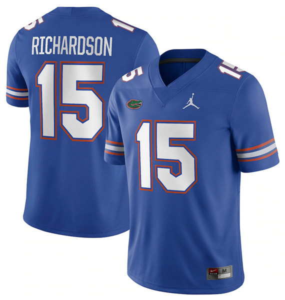 Men's Royal Florida Gators #15 Anthony Richardson Stitched Jersey